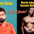 2 x TESTSHOW m. Anders Grau samt Martin Johannes & Rasmus Wallbridge